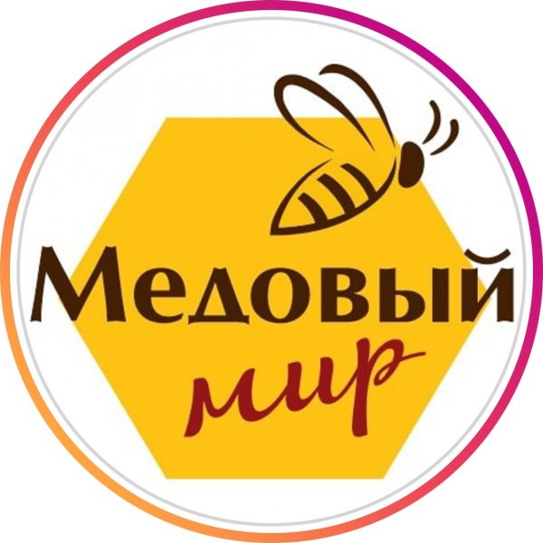 Логотип компании Медовый Мир